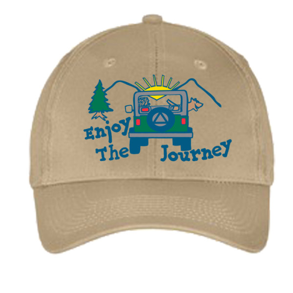 Enjoy the Journey Hat - Khaki